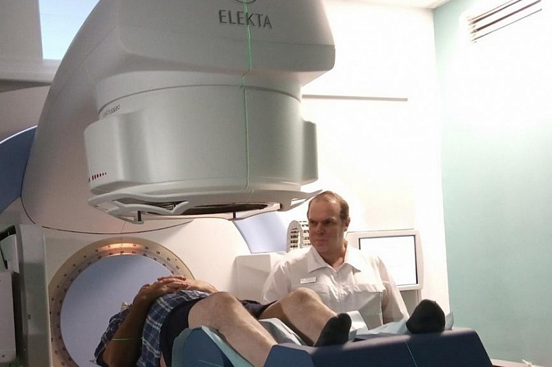 В краснодарском онкодиспансере появилось новое оборудование для радиотерапии