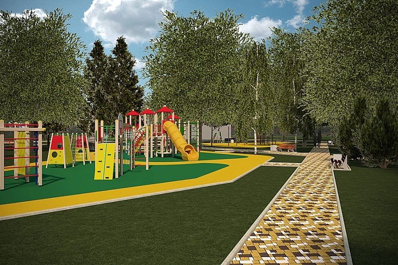 В Выселковском районе благодаря нацпроекту в 2023 году благоустроят парк