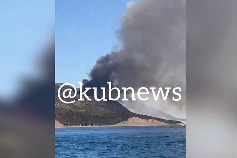 Более 200 человек тушат природный пожар в Анапе 