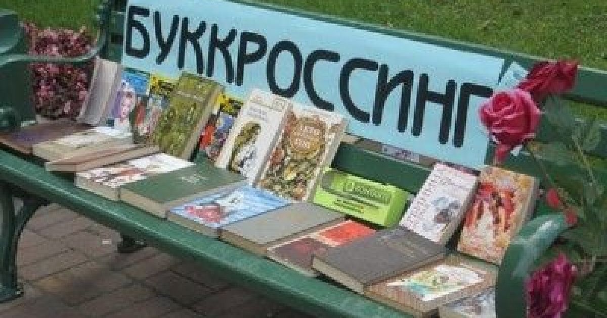 Обмен книгами. Буккроссинг. Летняя скамейка в библиотеке. Обмен книгами в библиотеке.