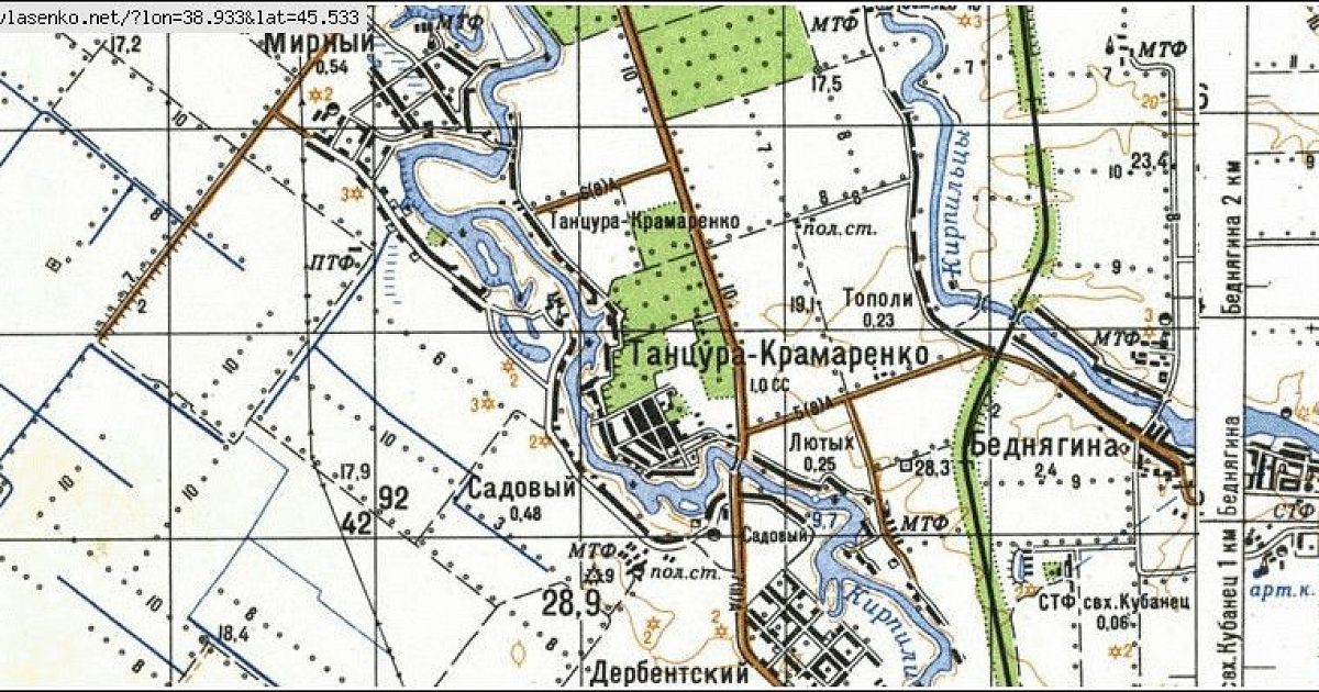 Карта осадков минераловодский район