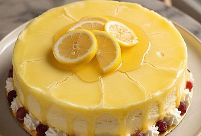 Аромат, который привлекает соседей: лимонный торт выходит мягким и воздушным без особых усилий