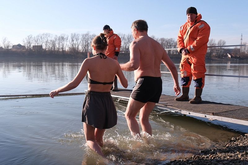 Для крещенских купаний в Краснодарском крае подготовят 120 мест