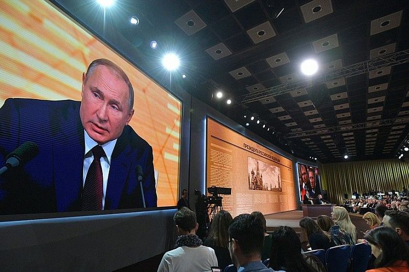 Путин назвал несправедливым отстранение сборной России от участия в Олимпиадах и чемпионатах мира 