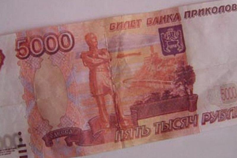 Житель Кубани расплатился с таксистом купюрой «банка приколов» и стал фигурантом уголовного дела