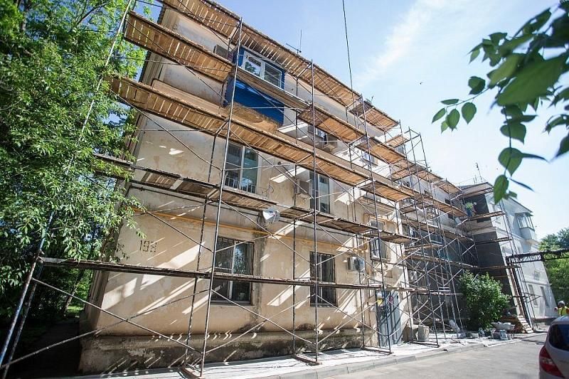 В Краснодаре начался ремонт фасадов 45 многоквартирных домов