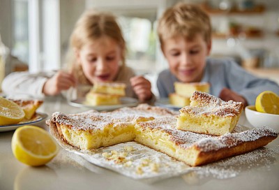 Блин, запечённый в духовке: нежный, воздушный и очень вкусный — проще, чем жарить по одному