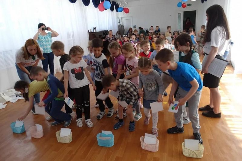 В Краснодарском крае малышей с детского сада приучают к раздельному сбору мусора
