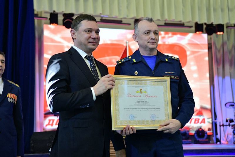 День защитника Отечества отметили в президентском кадетском училище Краснодара