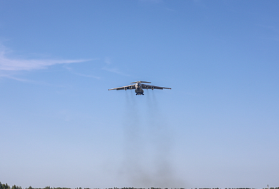 Самолет Ил-76 разбился в Белгородской области