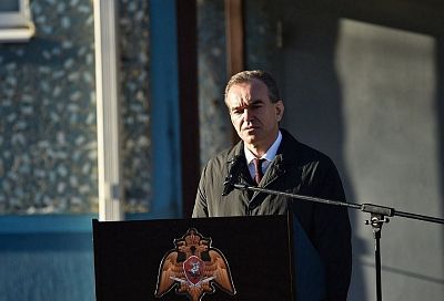 Губернатор Вениамин Кондратьев поздравил отряд мобильного особого назначения Кубани с 33-й годовщиной со дня образования