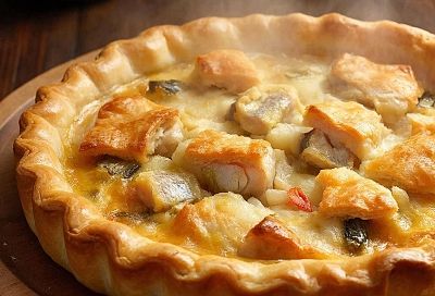 Лук, яйца и консервы — и результат как в домашней пекарне: выпечка выходит удивительно нежной.