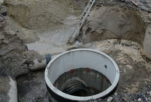 Изношенный канализационный коллектор заменят на ул. Красных Партизан в Краснодаре