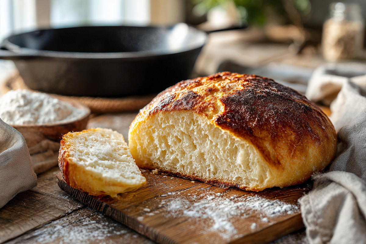 Домашний хлеб на сковороде: проверенный рецепт