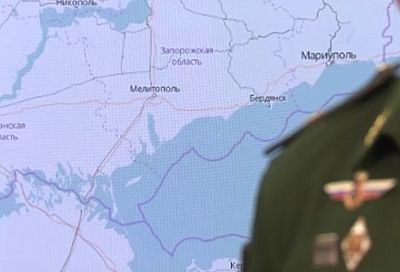  Минобороны РФ заявило о блокировке выхода украинских войск к Азовскому морю