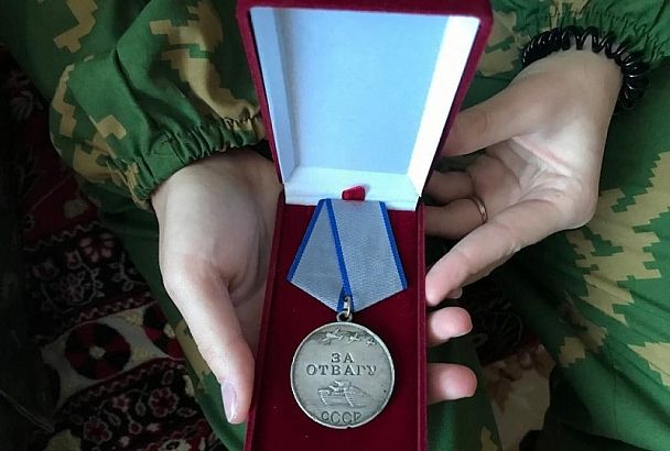 Поисковики Краснодарского края вернули родным участника Великой Отечественной войны медаль «За отвагу»