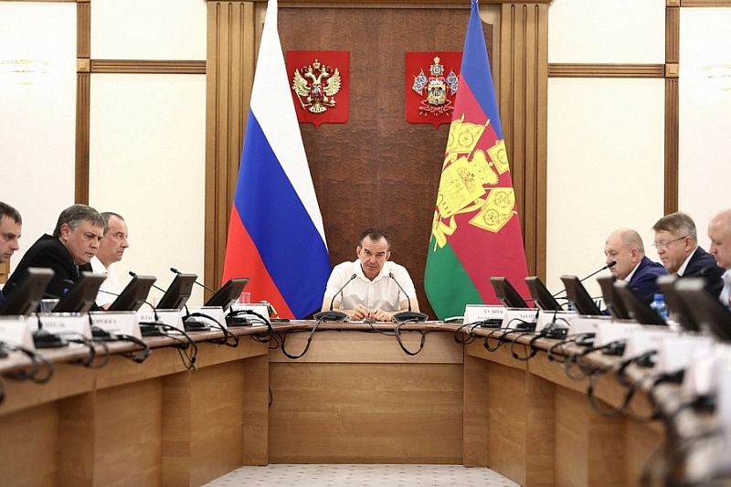 Губернатор Вениамин Кондратьев провел заседание оперативного штаба Краснодарского края