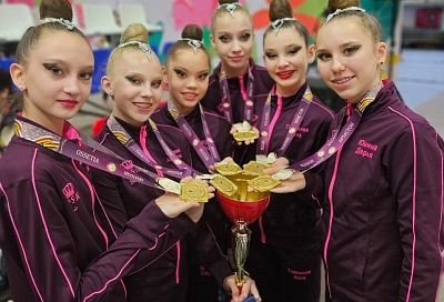 Кубанские гимнастки завоевали 11 медалей на всероссийских соревнованиях