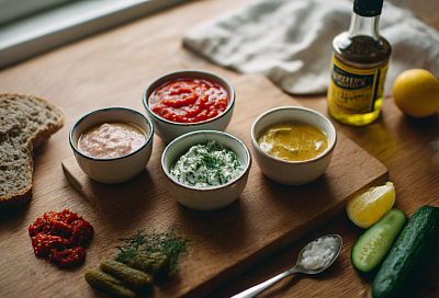 Четыре домашних соуса за 5 минут — и любые блюда заиграют по-новому