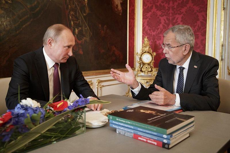 Президент Австрии признался Путину, что впечатлен Сочи 