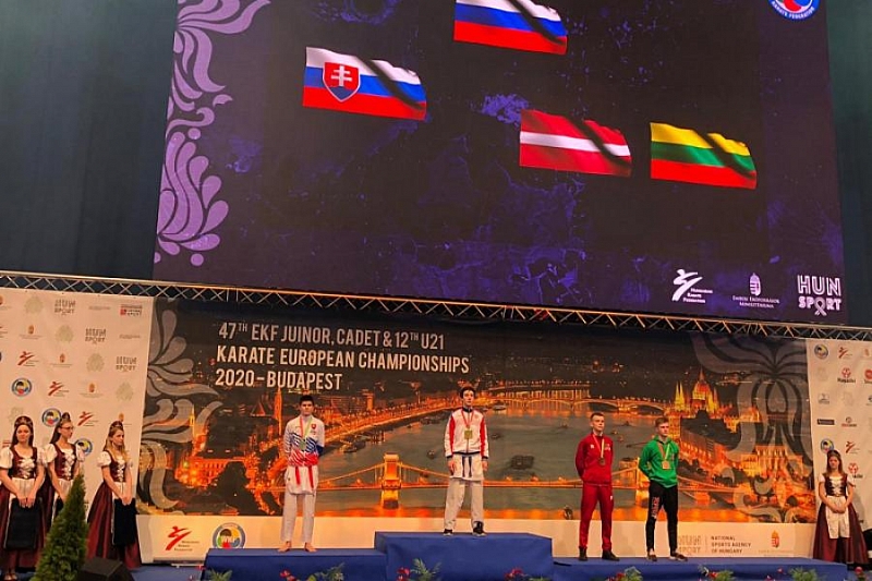 Каратист из Сочи завоевал золотую медаль первенства Европы