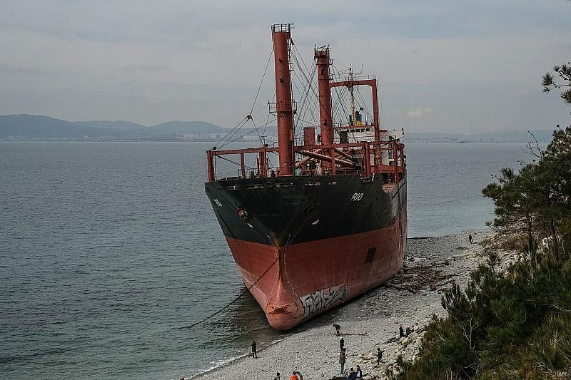 Известный блогер нашел призрака на заброшенном корабле Rio в Новороссийске