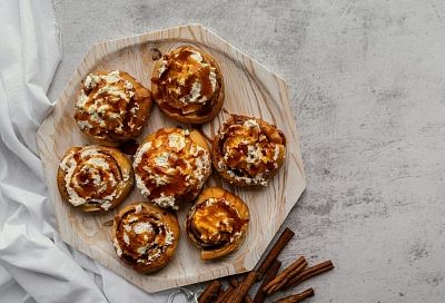 Ну очень вкусные и мягкие как пух булочки с корицей! Надо повторить!