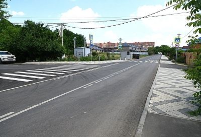 Центральную улицу Новознаменского жилого района отремонтировали в Краснодаре 