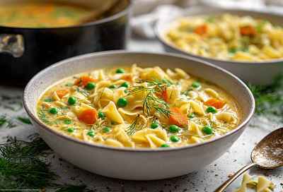 Варю этот сырный суп с горошком 20 минут, а вся семья просит добавки даже на второй день