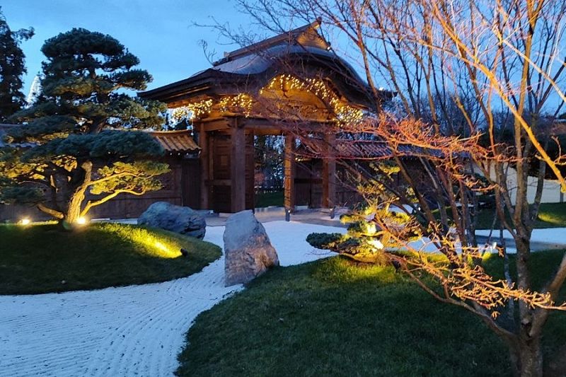 Стало известно, как будет работать Японский сад в парке «Краснодар» в новогодние праздники