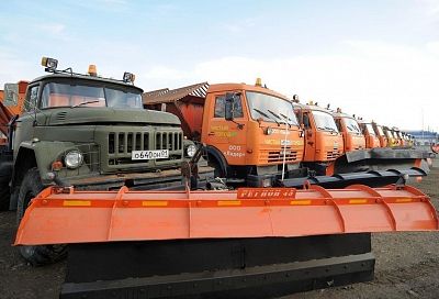 В Майкопе готовятся к снегопаду