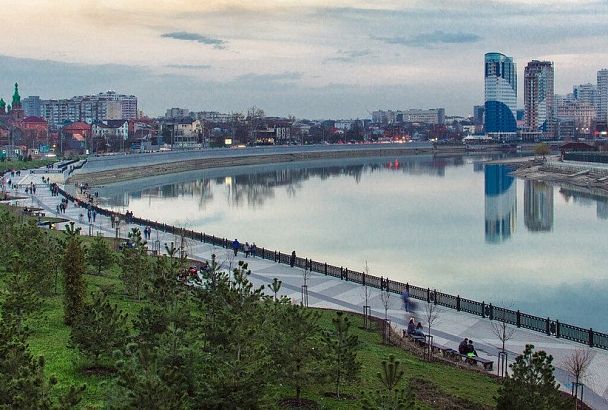 Реконструкция новой набережной реки Кубань может продлиться до четырех лет