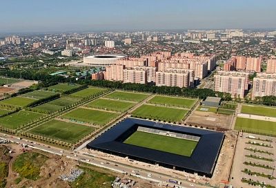 Появились фото нового стадиона, который строит Сергей Галицкий в Краснодаре