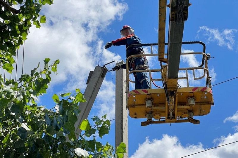 Энергетики в Анапе обновили 12 километров линий электропередачи
