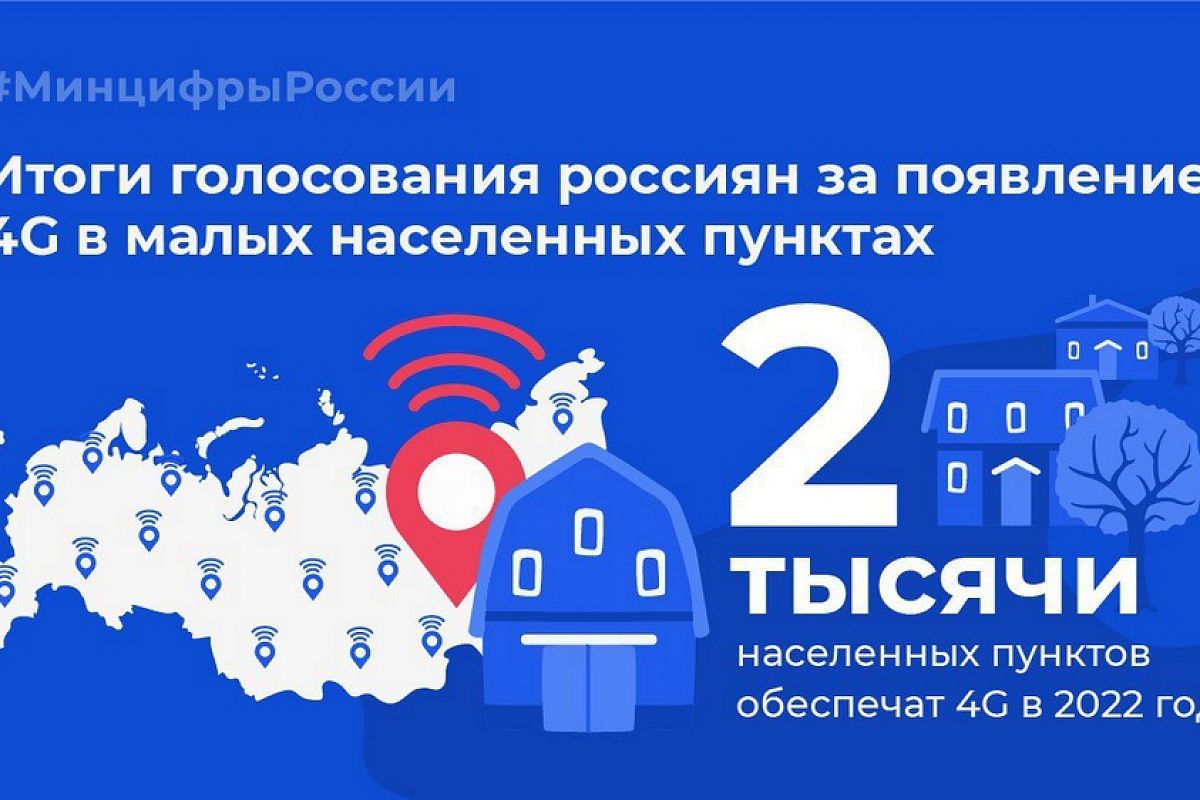 Краснодарский край вошел в число лидеров голосования по подключению малочисленных поселений к высокоскоростному интернету