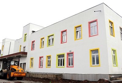 Детский сад на 125 мест в Динском районе готов на 85%