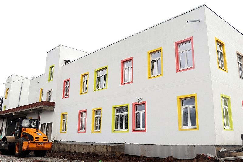 Детский сад на 125 мест в Динском районе готов на 85%