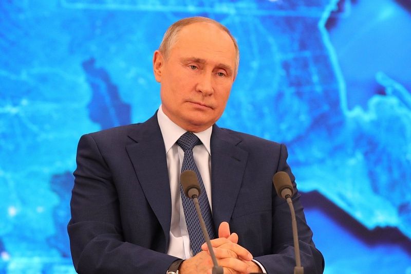 Большая пресс-конференция Владимира Путина 23 декабря. Прямой эфир