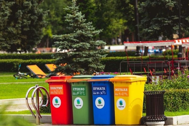 Краснодарский край в 2022 году закупит почти девять тысяч контейнеров для раздельного сбора мусора