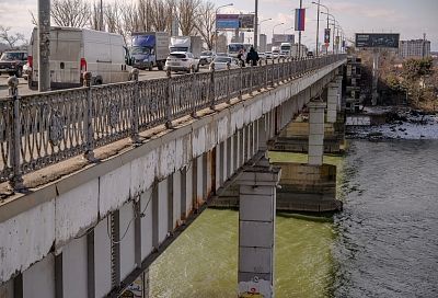 Ремонтные работы на Тургеневском мосту в Краснодаре будут вестись круглосуточно