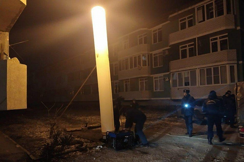 Две многоэтажки в поселке Краснодарском после пожара в котельной подключили к дизель-генератору