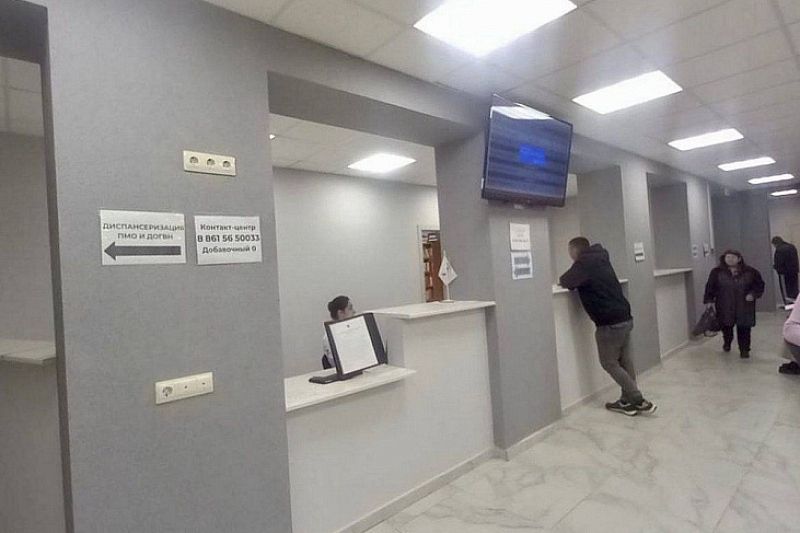 Более 12,5 тысяч пациентов приняла поликлиника Брюховецкого района после капремонта