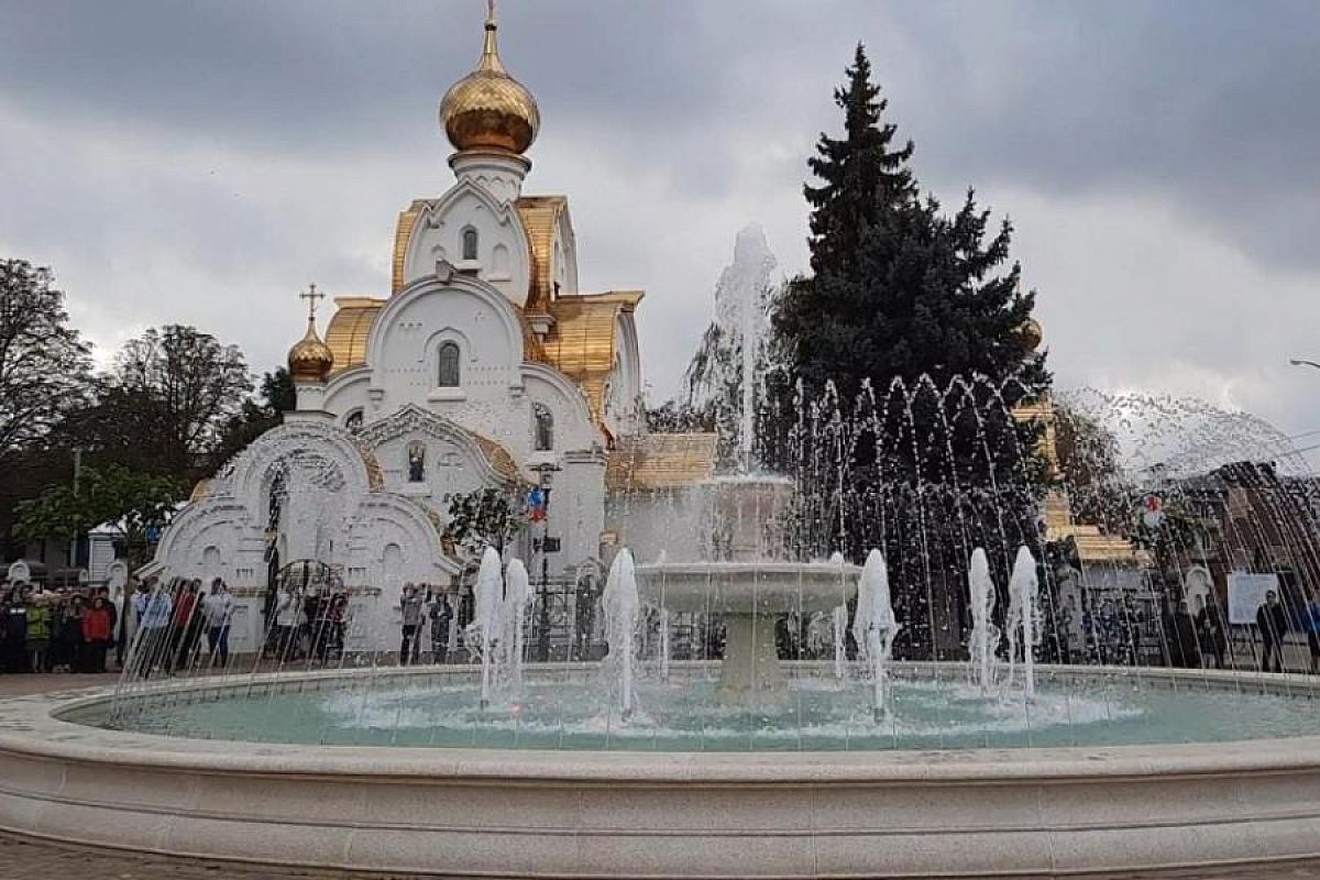 Обновленную зону отдыха открыли в станице Тбилисской