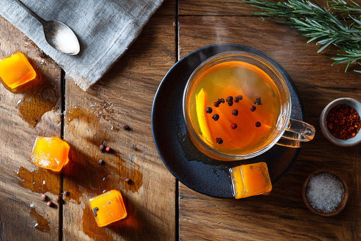 Облепиховый чай на зиму: заморозьте кубики и заваривайте за минуты