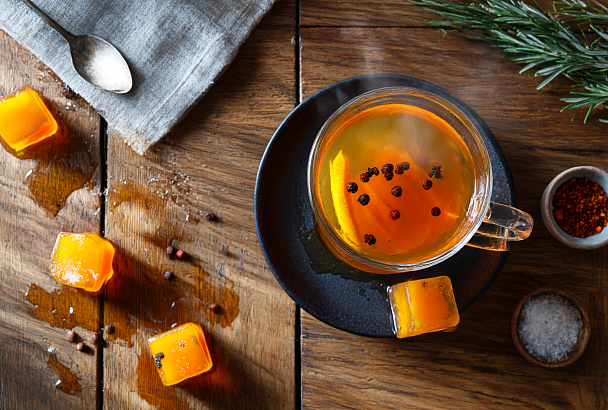 Облепиховый чай на зиму: заморозьте кубики и заваривайте за минуты