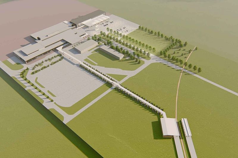 В аэропорту Анапы построят системы крытых пешеходных галерей 