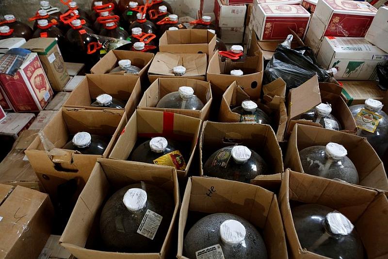 В Краснодарском крае в 2019 году выявлено 5000 литров незаконного алкоголя