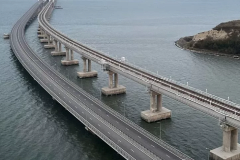 Путин рассказал, когда завершится ремонт Крымского моста