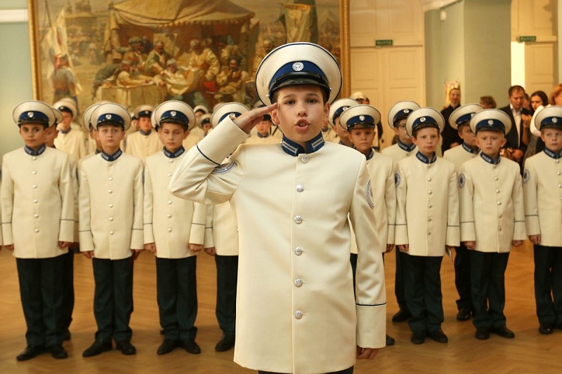 В Краснодаре прошла церемония посвящения в кадеты