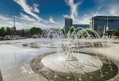 29 апреля в Краснодаре заработают все городские фонтаны